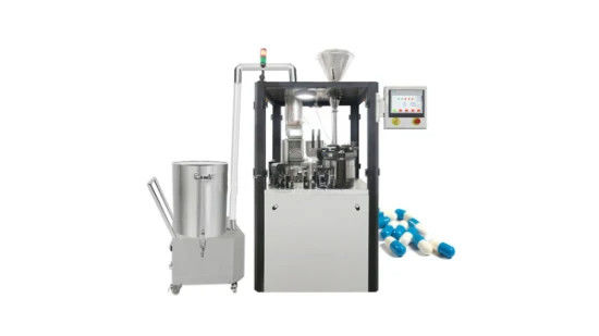 Máquina de llenado de cápsulas de tamaño 3 de 220V 5.5kw con certificación CE GMP
