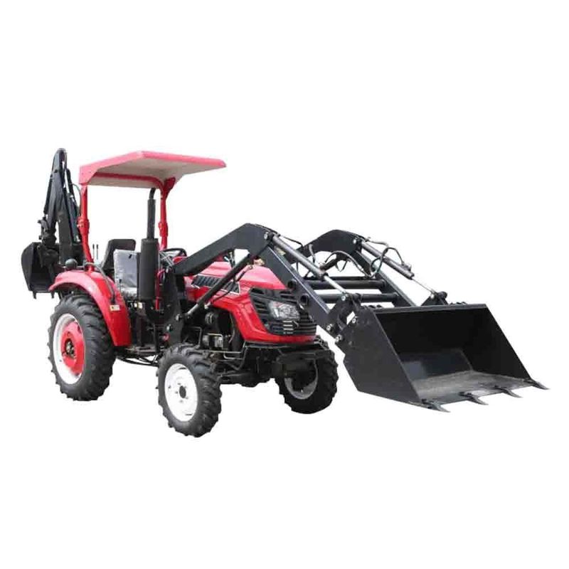 Tractor de ruedas de engranaje para la agricultura 2500 KG Máquina agrícola de trabajo pesado Certificado CE