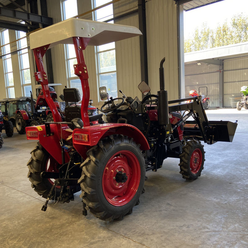Tractor de ruedas de engranaje para la agricultura 2500 KG Máquina agrícola de trabajo pesado Certificado CE