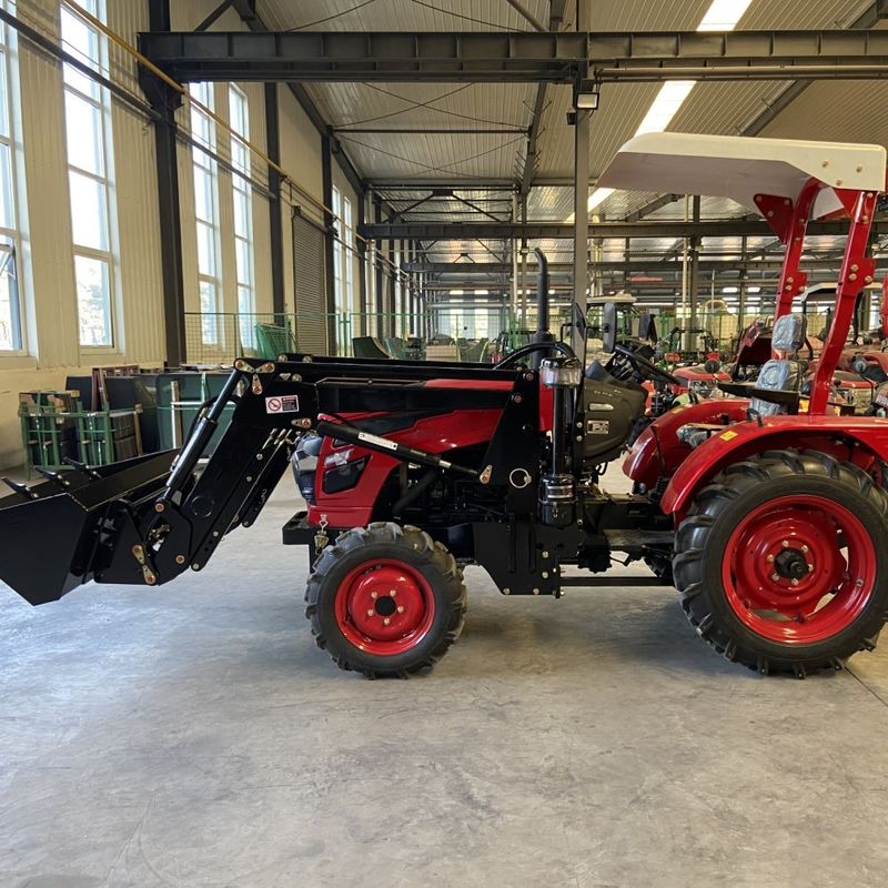 Tractor de ruedas de engranaje para la agricultura 2500 KG Máquina agrícola de trabajo pesado Certificado CE