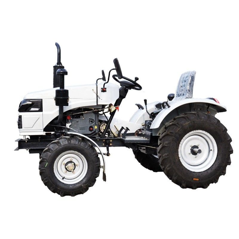 Tractor agrícola de 2 ruedas de 12 a 24 caballos de fuerza con transmisión por cinta de 4 tiempos con motor diesel de enfriamiento por agua