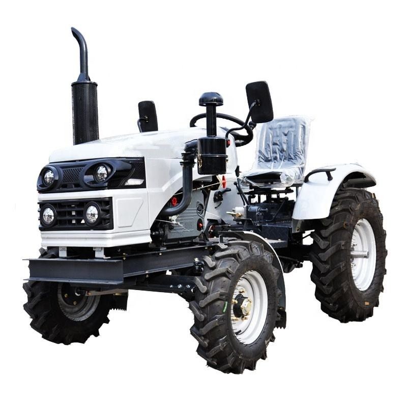 Tractor agrícola de 2 ruedas de 12 a 24 caballos de fuerza con transmisión por cinta de 4 tiempos con motor diesel de enfriamiento por agua