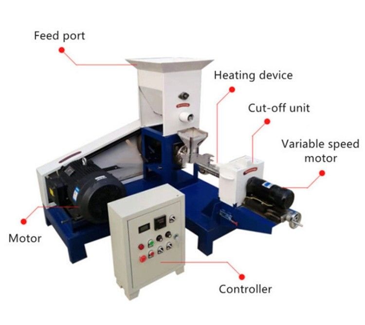 Máquina de extrusión de maíz sin esfuerzo Máquina pequeña de hacer bocadillos con motor