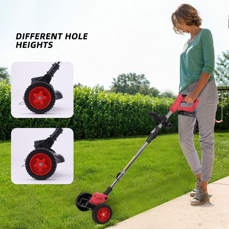 Cortador de césped sin cables con batería motor de 173CC 1200W Alturas de corte ajustables