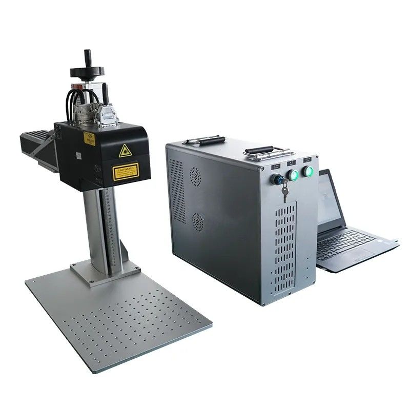 Máquina de marcado con láser de enfoque dinámico 3d de 100W Mopa JPT