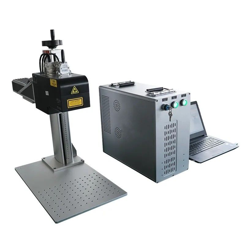 Máquina de marcado con láser de enfoque dinámico 3d de 100W Mopa JPT