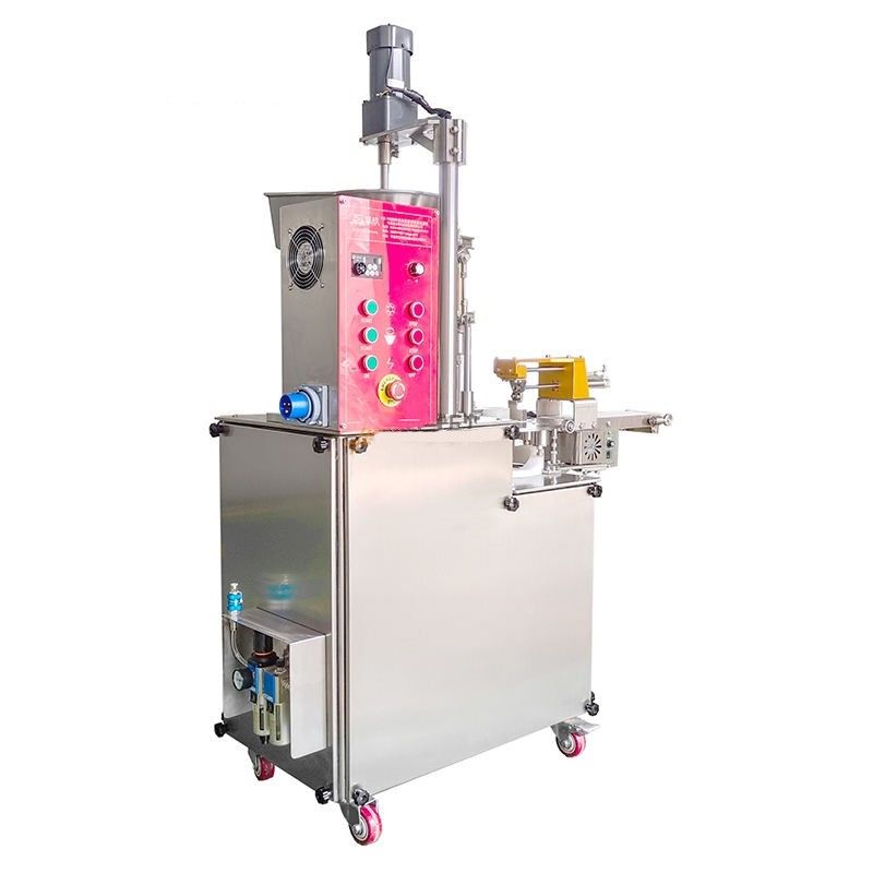 Máquina Samai de pantalla táctil comercial Máquina semiautomática de fabricación de somas oscuras máquina shuimai de piel redonda