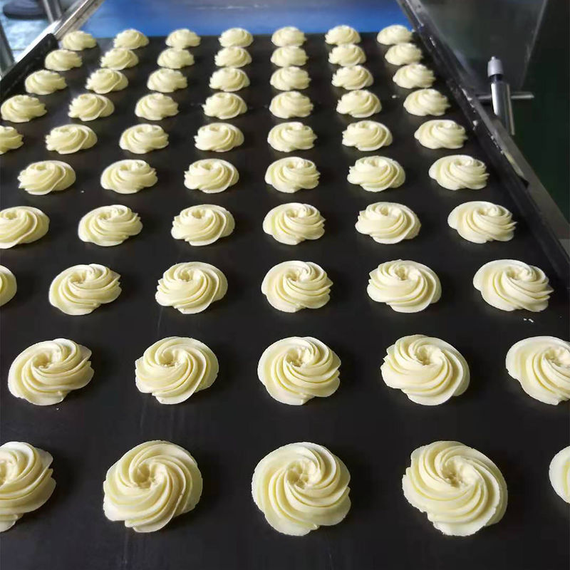 Los fabricantes producen ventas directas de 304 máquinas de galletas automáticas cortar alambre máquina de galletas bocadillos chips equipo de la máquina