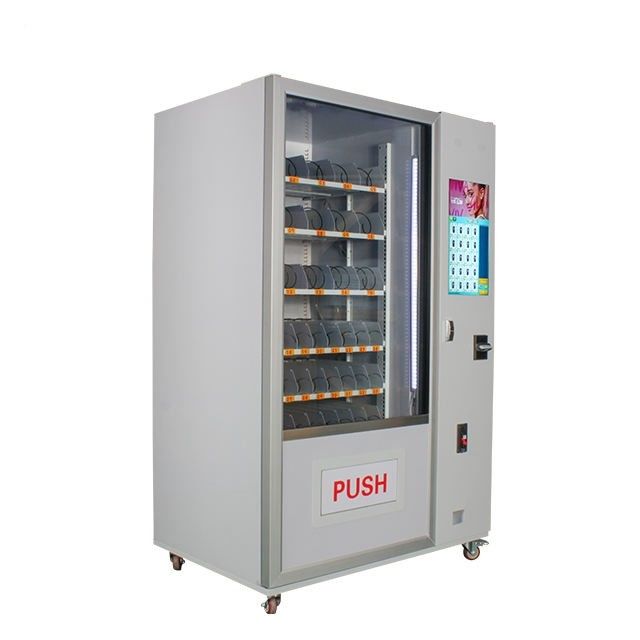 Máquina de venta de agua de venta caliente automática de bocadillos de bebida inteligente máquina de venta de combo barata para alimentos y bebidas artículos minoristas