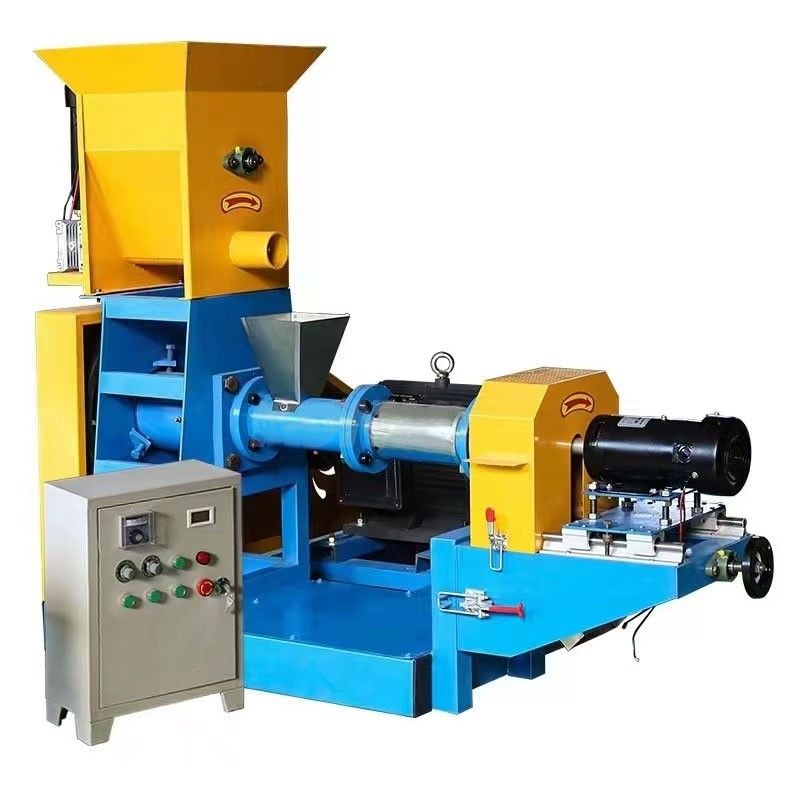 Extrusor de granos de maíz de arroz de trigo de gran capacidad automática pequeña máquina de fabricación de bocadillos