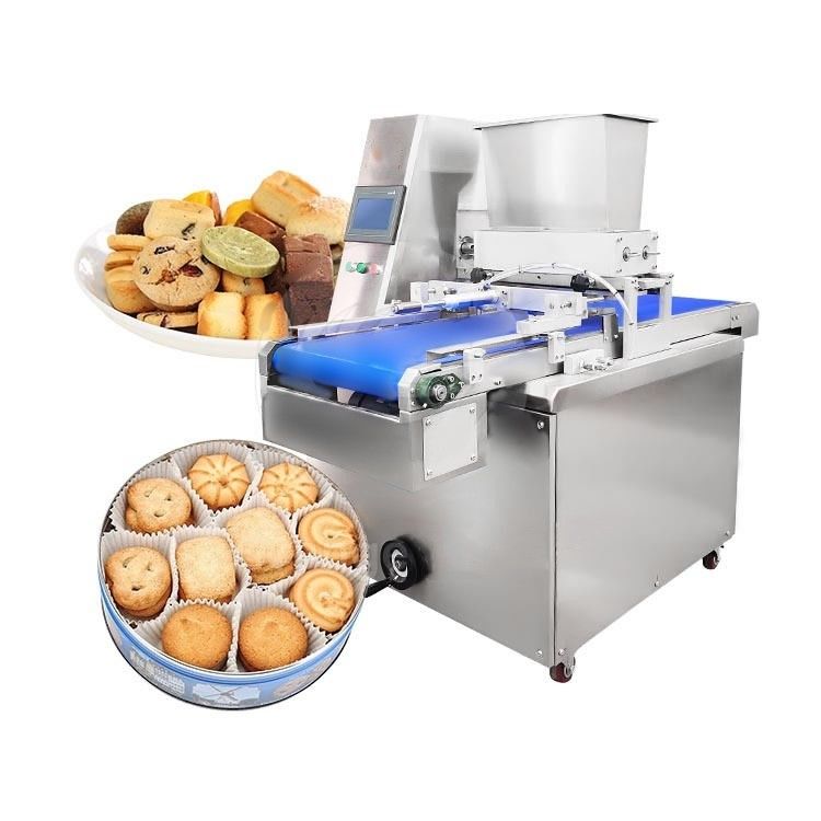 Automático Snack muffin de cupcake macaron tarta de taza galletas y galletas haciendo máquina de llenado fabricante depositante