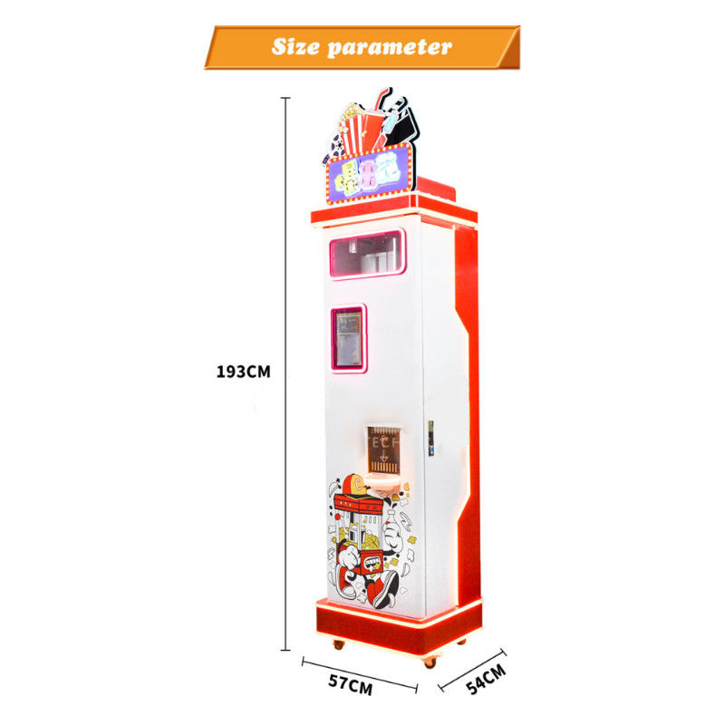 Distribuidores de máquinas expendedoras de popcorn