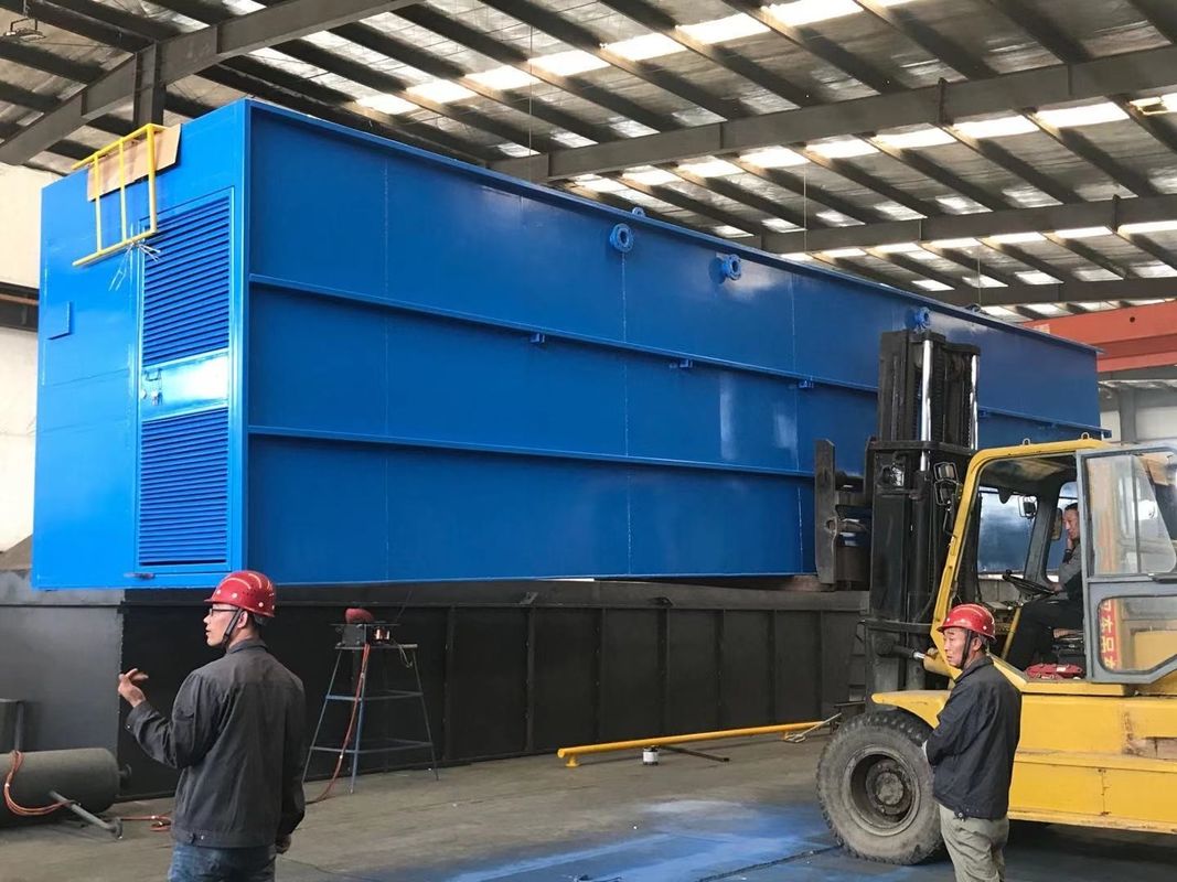 Contenedores compactos Mbr Pequeño paquete industrial Envasado Planta de tratamiento de aguas residuales Municipal Equipo de tratamiento de aguas residuales