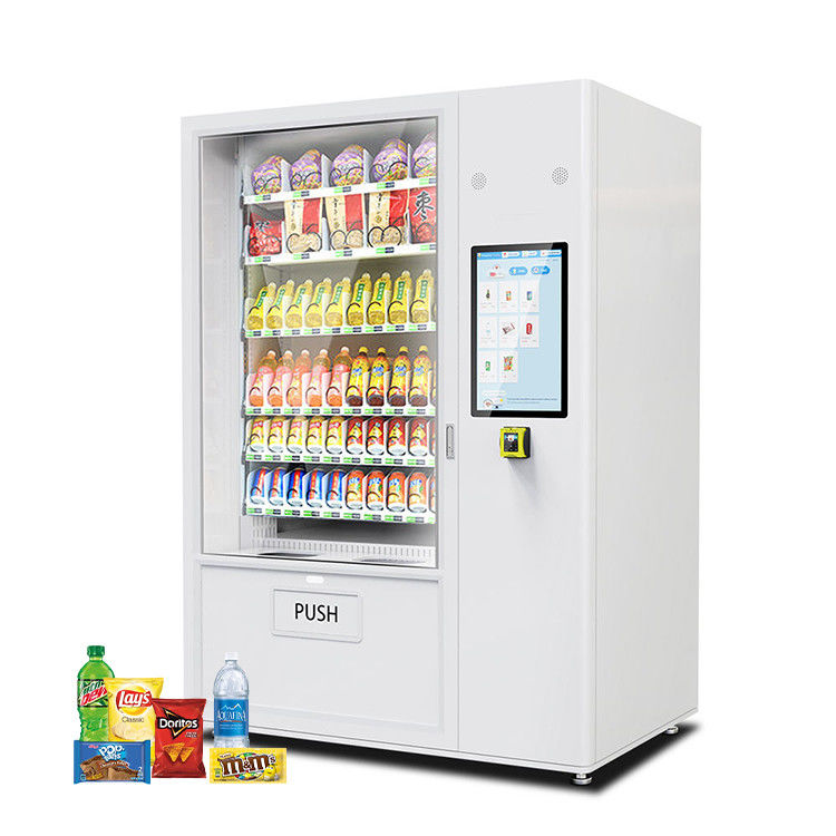 Red Wifi 4G Máquina automática de venta de jugo para bebidas saludables y convenientes
