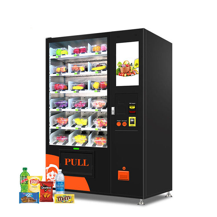 Red Wifi 4G Máquina automática de venta de jugo para bebidas saludables y convenientes