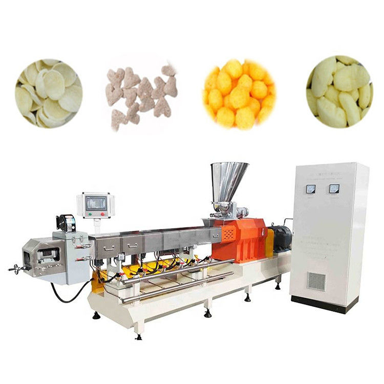 Máquina de fabricación de bocadillos totalmente automática para la industria alimentaria Equipo Productos finales Fritas congeladas Línea de producción