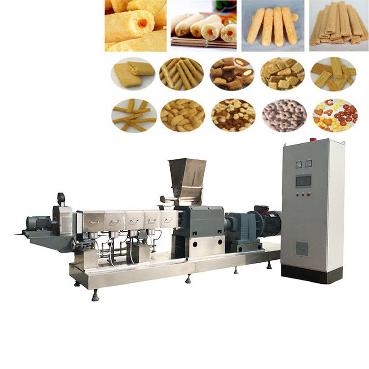 Línea de producción de bocadillos totalmente automática Máquina de alimentos con voltaje de 380V/220V/110V