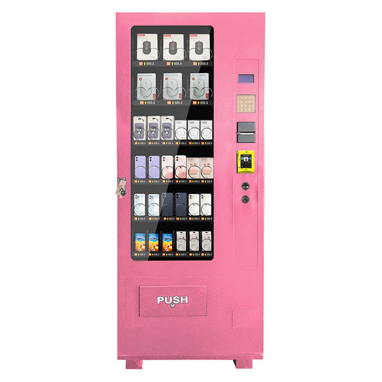 Gran máquina automática de venta de jugo con pantalla táctil de selección de productos y color personalizado de pintura de pegatina