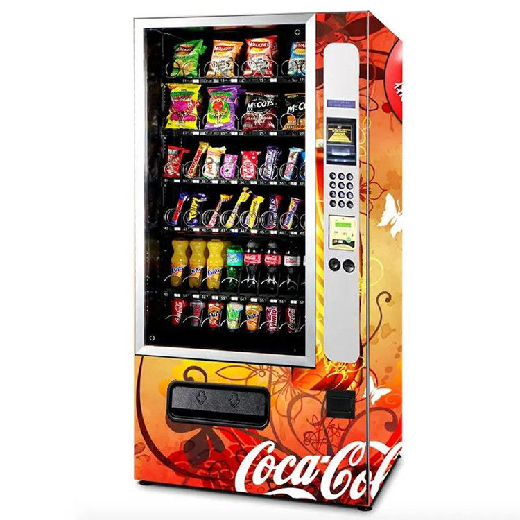 Grandes máquinas expendedoras de alimentos frescos para estaciones de metro de hoteles y centros comerciales