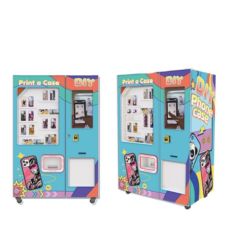 Máquina de venta de bebidas frías de 220V 50HZ con pegatina de pintura de color personalizada dentro del voltaje