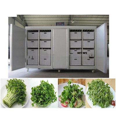 220V/380V Automatic Bean Sprout Machine 2kw Fodder Growing Systems